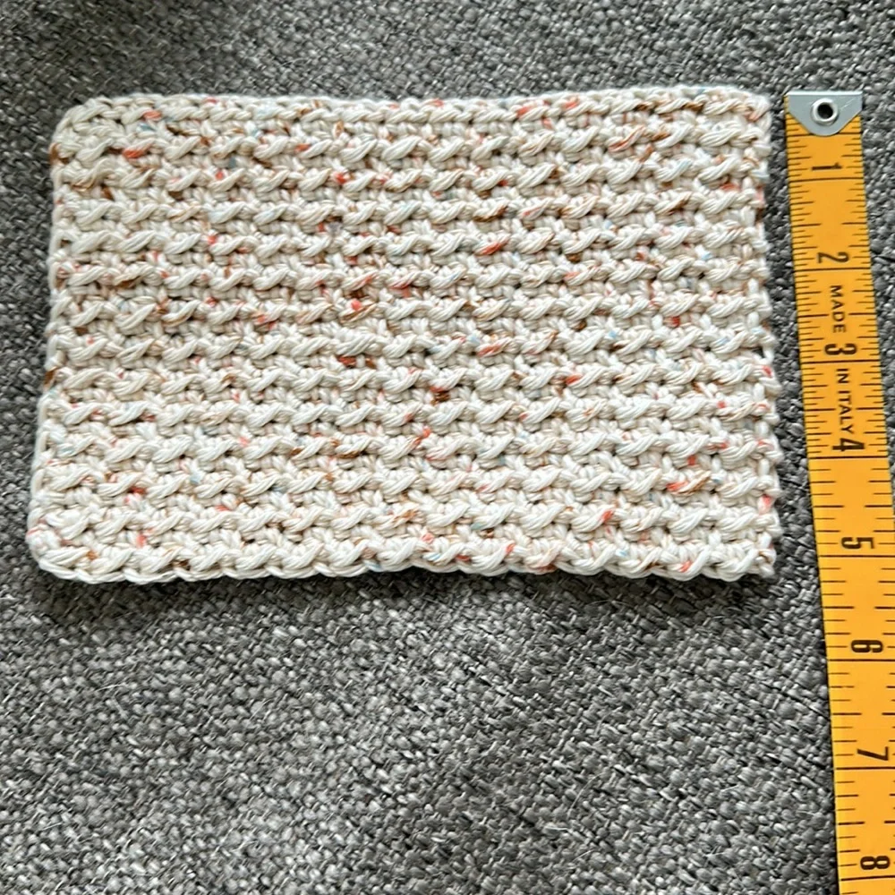 Hand made 100% Cotton DishCloths WashCloths Spa Cottage Granny Country Core